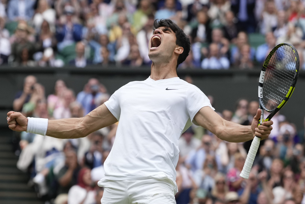 APTOPIX Britain Tennis Wimbledon