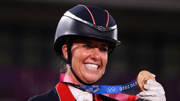 Charlotte Dujardin horse video: coaching video,Husband,Live now