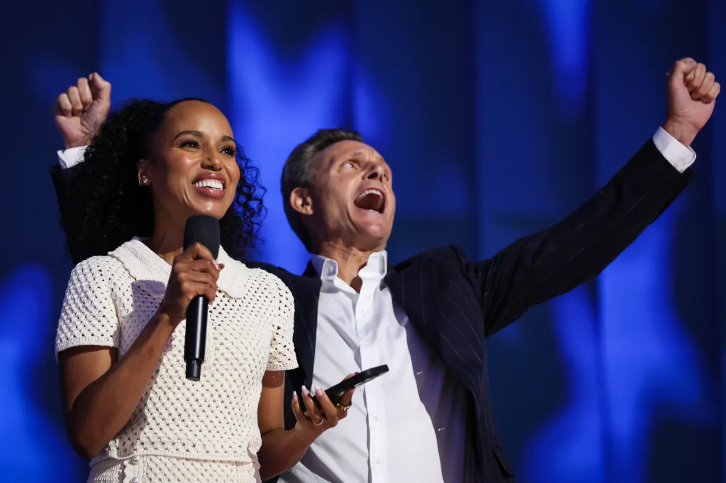 Kerry Washington husband: Scandal co-star Tony Goldwyn in 2024 DNC,Kids