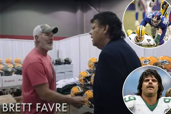 Mark Gastineau Brett Favre in documentary: Hall of Fame,Health,Wife today

 