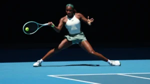 Coco Gauff vs jodie burrage: Australian open 2025,Match today