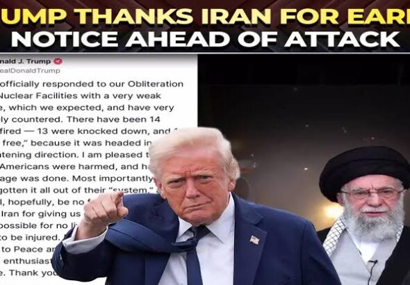 American attacks trump dishes against Iran