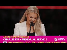 Widow’s Grace: Erika Kirk’s Emotional Forgiveness Speech at Charlie Kirk Memorial