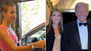 Kai Trump Wears Her $130 Merch at White House: Private jet tour,Dunkin