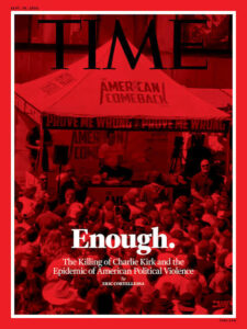 Medal of freedom for charlie kirk: Today News,time magazine cover book