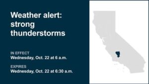 Bakersfield weather 30 Day forecast: Weather alert,strong thunderstorms