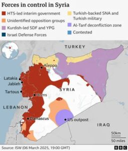 Syria president white house: What is happening in Syria,Map 2025