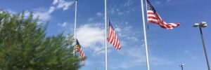 Why are flags at half staff: Half mast today in texas,USA flag status today