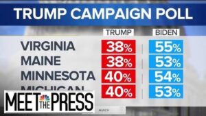 Trump Team Panic or Power Play: Secret Poll Numbers Leak Out