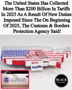$200 Billion Tariff Boom : US Customs Breaks Historic Record