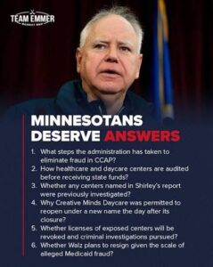 $9 BILLION FRAUD: Governor Walz Exposed, The Daycare Scandal That Gutted Taxpayers