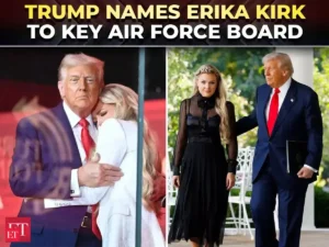 Erika Kirk : Trump Appointment, Air Force Board, US Politics
