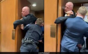 Tim Sheehy Protester Removal Video: Senator Assists Police, Viral U.S. Hearing C
