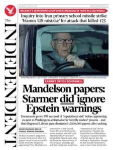 Peter Mandelson Files : Epstein Warning, UK Political Scandal