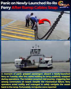 Ferry Incident: Emergency Response, Passenger Panic, Travel Disruption