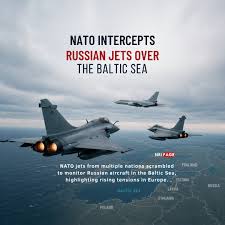 NATO Intercept: Russian Jets Over Baltic, Air Tension, Europe Alert