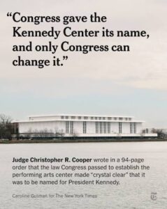 Kennedy Center Controversy: Cultural Battle Intensifies, Political Backlash Grows