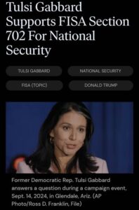 Tulsi Gabbard Spotlight: Political Shift, National Security Debate, America Reacts