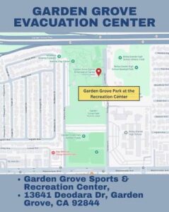 Garden Grove Evacuation Alert: Emergency Zone Map, Public Safety Fears