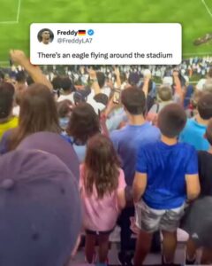 European fans embrace American culture