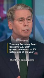 Big Prediction: Treasury Secretary Scott Bessent Says Better Days Are Ahead for the Economy
