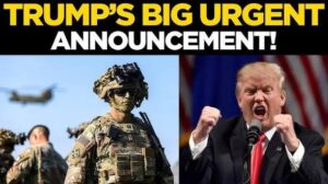 Military Shock Something Big Coming From Trump