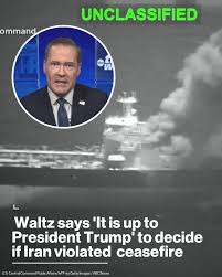 Waltz Drops Warning US Military Is Locked And Loaded