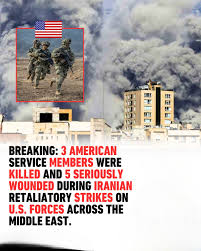 US Strikes Iran: Two Service Members Killed, Retaliation, WW3