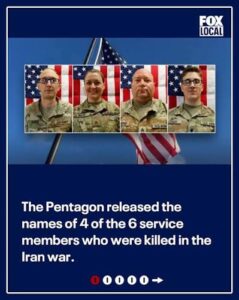 Pentagon Confirms Massive US Casualties