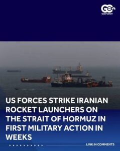Military Update: US Forces Target IRGC Launchers, Sea Mines Block Shipping Routes as Hormuz Crisis Escalates