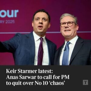 Anas Sarwar Revolt: Starmer Exit Call, Labour Meltdown and Trump’s Iran Pressure