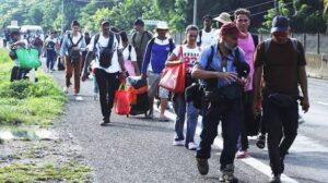 MIGRANT CARAVAN SURGE: DHS Issues Strict Warning as Hundreds March North